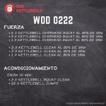 pesas rusas rutinas kettlebells workout crossfit wod 0222