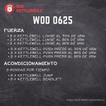 pesas rusas rutinas kettlebells workout crossfit wod 0625