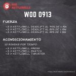 pesas rusas rutinas kettlebells workout crossfit wod 0913