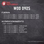 pesas rusas rutinas kettlebells workout crossfit wod 0925