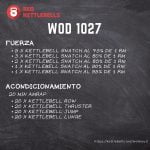 pesas rusas rutinas kettlebells workout crossfit wod 1027