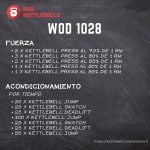 pesas rusas rutinas kettlebells workout crossfit wod 1028