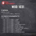 pesas rusas rutinas kettlebells workout crossfit wod 1031