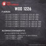 kettlebells workout crossfit wod 1226