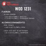 kettlebells workout crossfit wod 1231