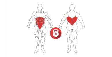 kettlebell caminata del granjero farmer s walk cuerpo musculos implicados