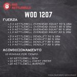 pesas rusas rutinas kettlebells workout crossfit wod 1207