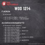 pesas rusas rutinas kettlebells workout crossfit wod 1214