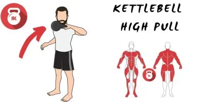 kettlebells pesas rusas high pull